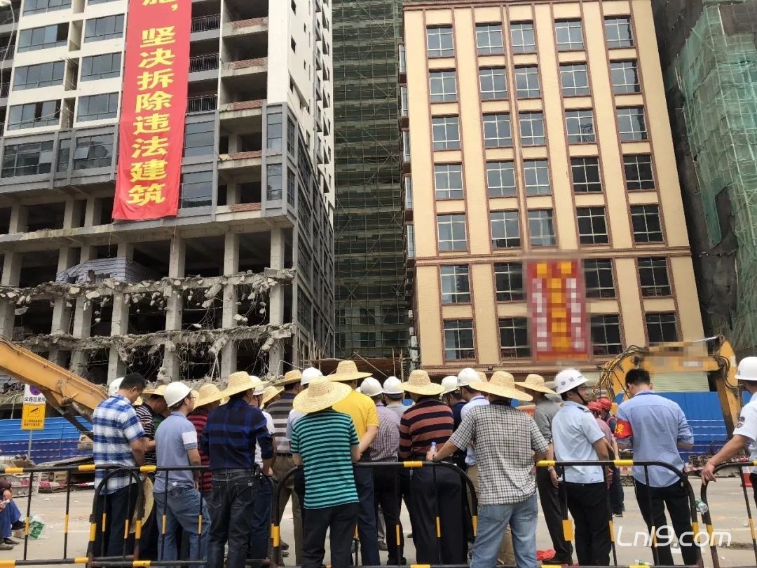 惠东这个总占地面积1.48万平方米的11栋违建